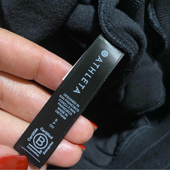 ATHLETA Allyson Felix LEGEND TRIUMPH Jumpsuit ONE-PIECE // Black - Picture 6 of 7